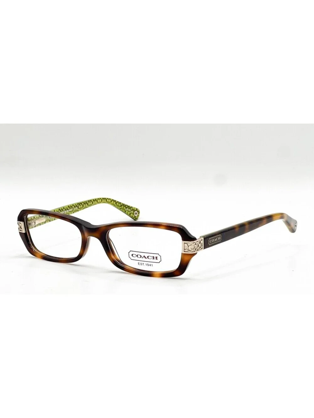 Coach HC 6005 5031 Tortoise Full Rim Authentic Eyeglass Frames 51-17-135